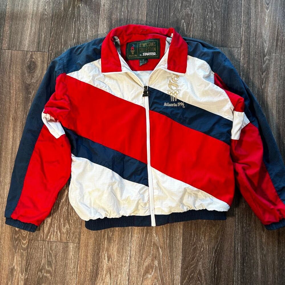 Vintage Starter Atlanta 1996 Olympics Windbreaker